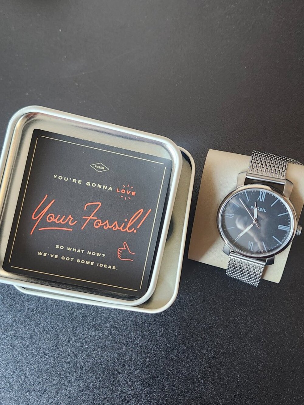 Fossil Men's Rhett Stainless Steel Three Hand Smoke Watch BQ2370